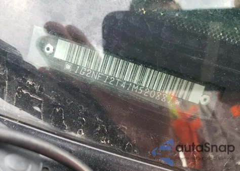 2001 Pontiac Grand Am Se1 из США, поврежденный, VIN 1G2NF12T41M520881